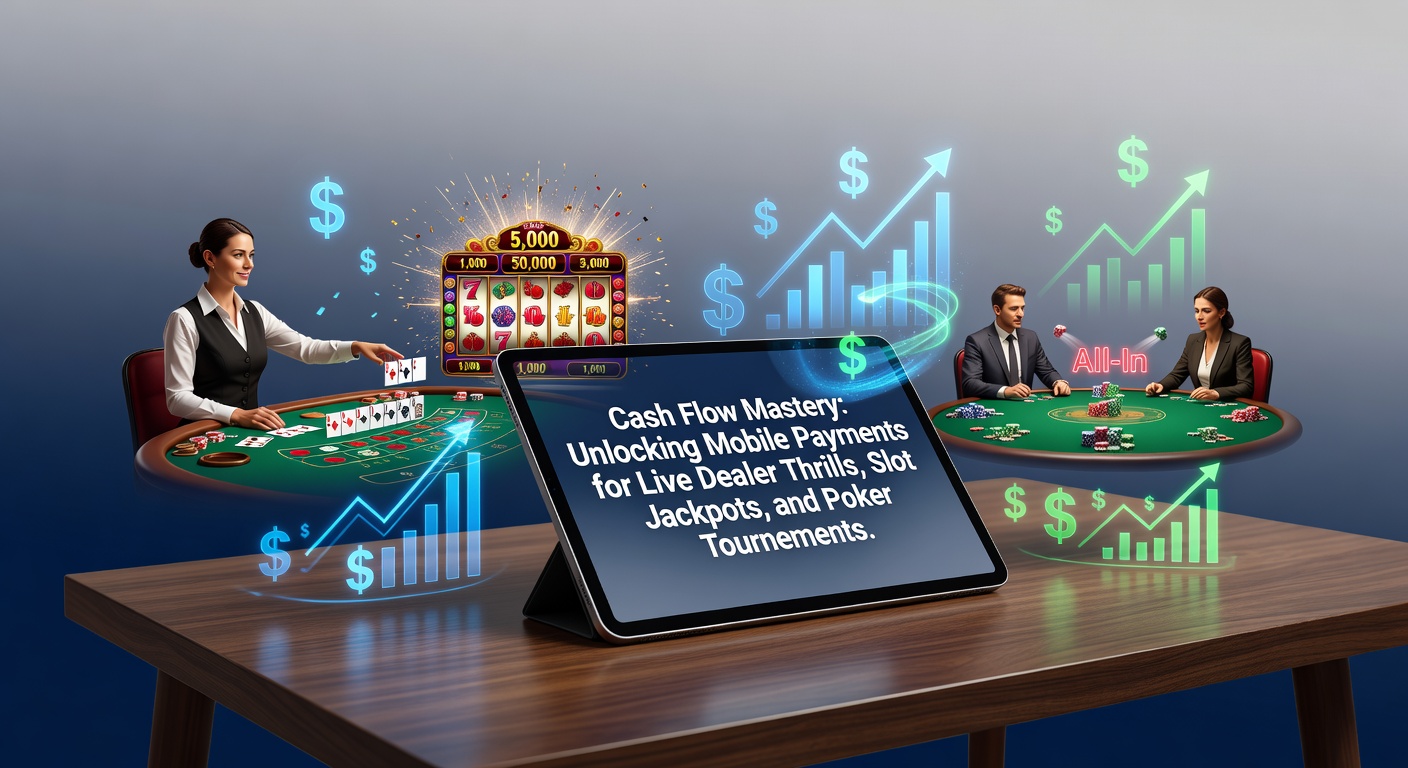 Smartphone screen displaying a mobile wallet app facilitating a quick deposit during an intense live dealer blackjack game