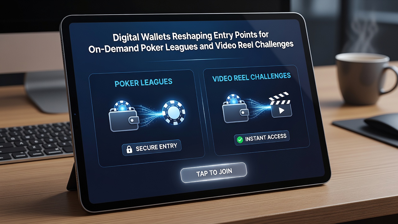 Mobile screen displaying wallet-funded video reel challenge in progress