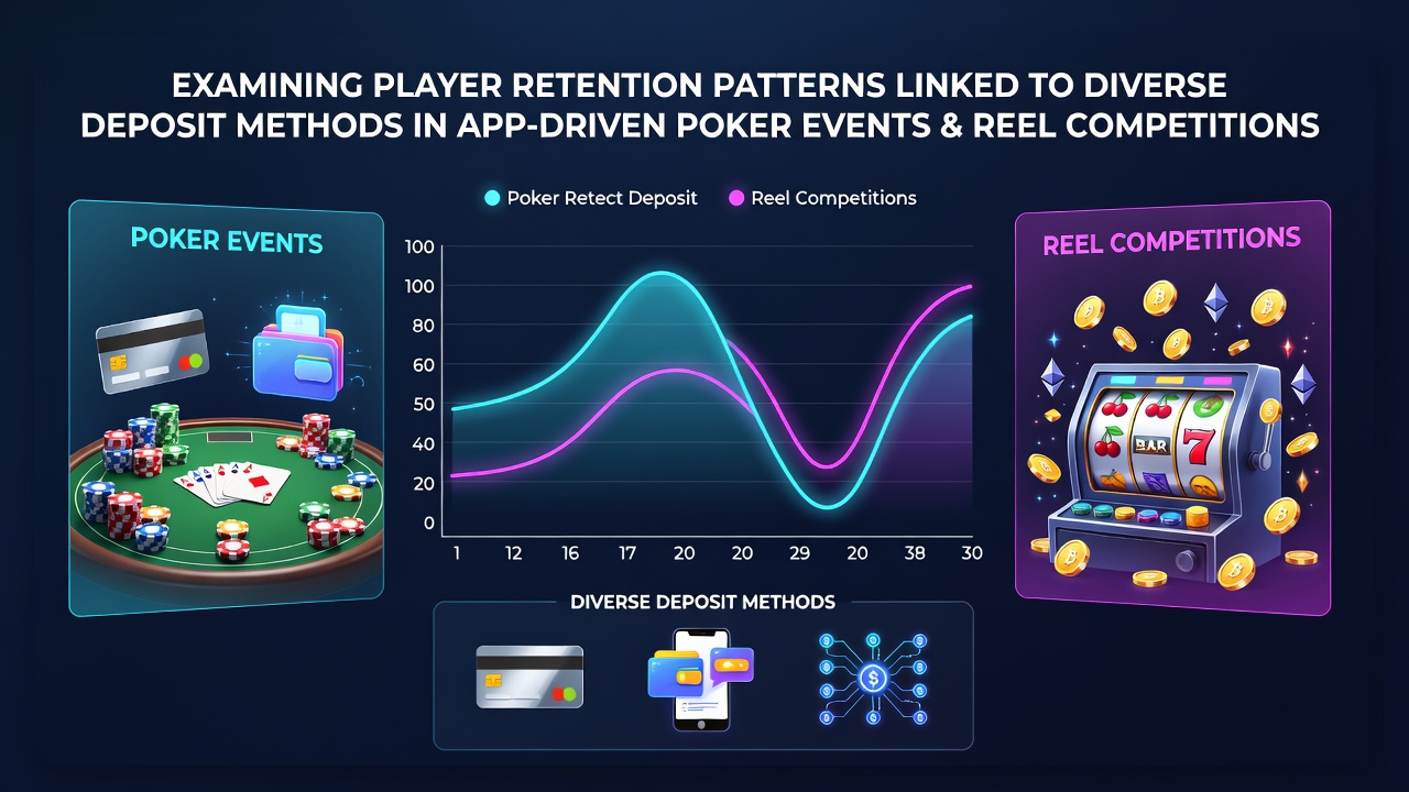 Mobile poker app interface showing multiple deposit options including cards, e-wallets, and instant transfers