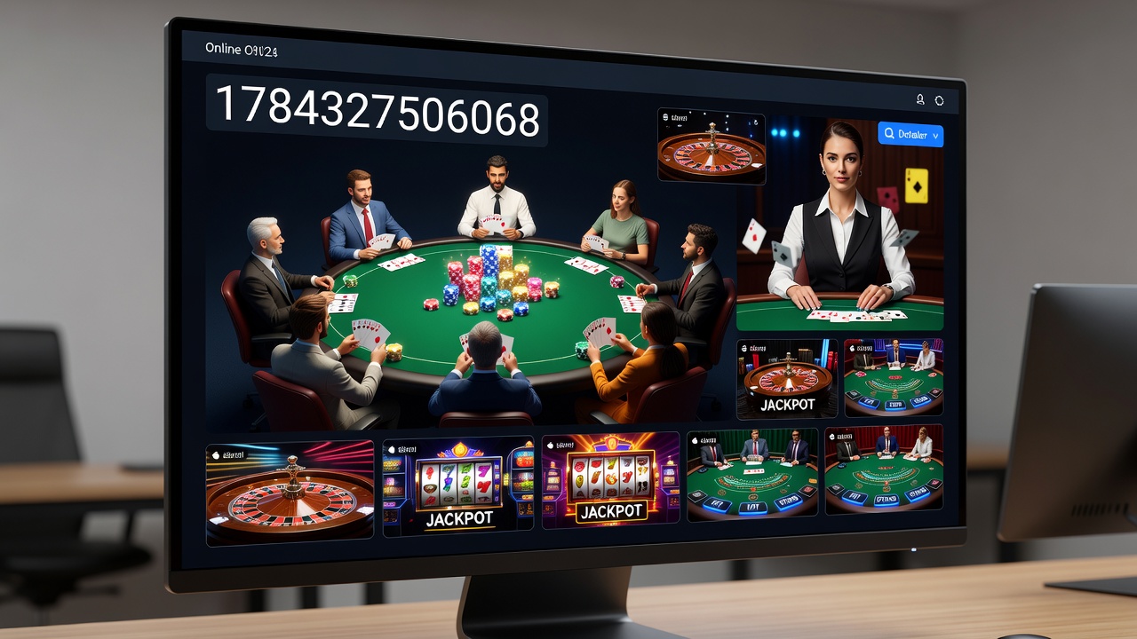 Live dealer studio setup with multiple camera angles for online casino tables